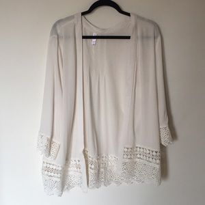 Cream Cardigan